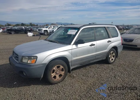 2003 Subaru Forester X из США, поврежденный, VIN JF1SG63603H719753